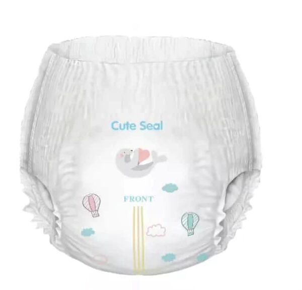 MEDIUM (M) Pant Fit Baby Diaper 56 pcs (Weight 6 - 11kgs)